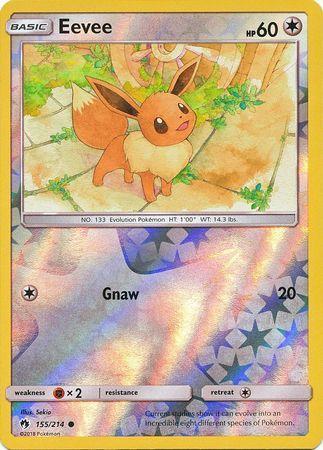 Eevee – 155/214 – Common Reverse Holo