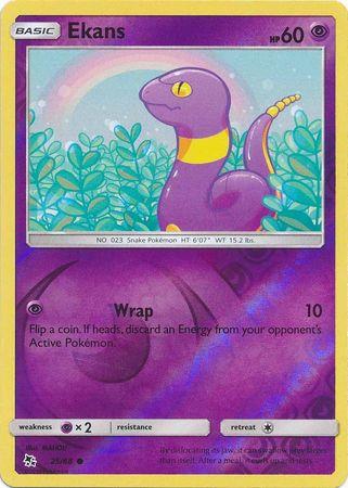 Ekans – 25/68 – Common Reverse Holo