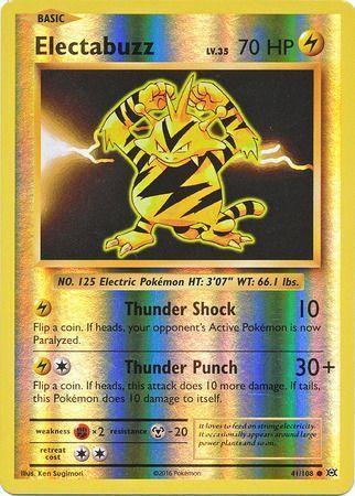 Electabuzz – 41/108 – Common Reverse Holo