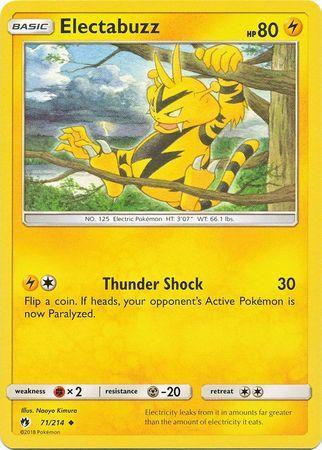 Electabuzz – 71/214 – Uncommon