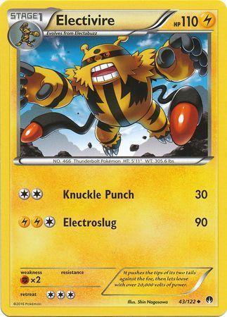 Electivire - 43/122 - Uncommon