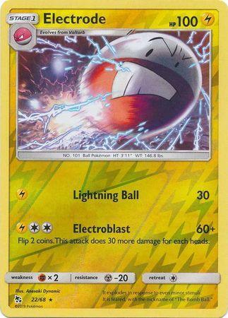 Electrode – 22/68 – Rare Reverse Holo