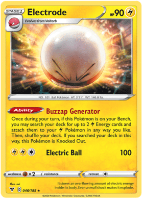 [ESP] Electrode - 046/185 - Holo Rare