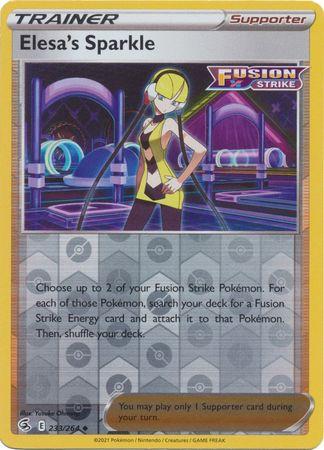 Elesa’s Sparkle – 233/264 – Uncommon Reverse Holo