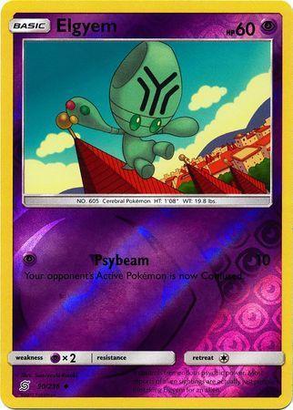 Elgyem – 90/236 – Uncommon Reverse Holo