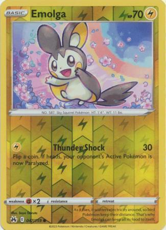 Emolga – 047/159 – Common Reverse Holo