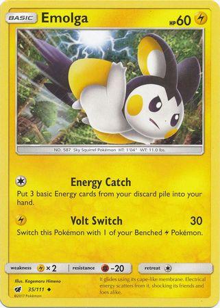 Emolga – 35/111 – Uncommon