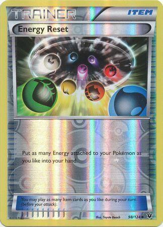 Energy Reset – 98/124 – Uncommon Reverse Holo