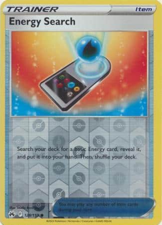 Energy Search – 128/159 – Common Reverse Holo