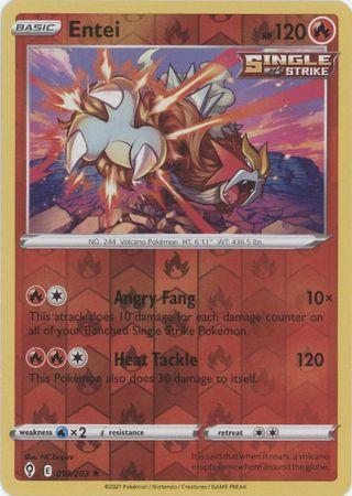 Entei – 19/203 – Holo Rare Reverse Holo