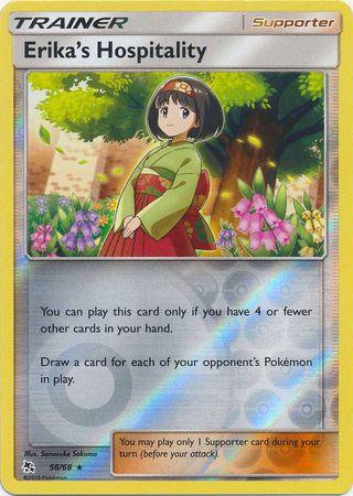 Erika’s Hospitality – 56/68 – Rare Reverse Holo