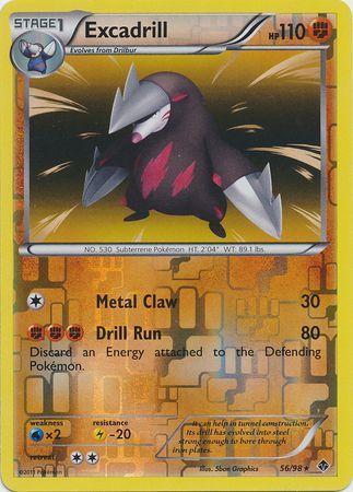 Excadrill – 56/98 – Holo Rare Reverse Holo