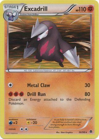 Excadrill – 56/98 – Holo Rare