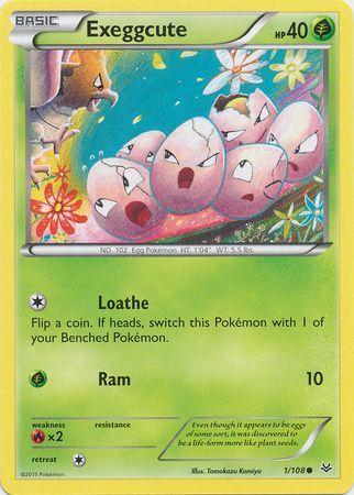 Exeggcute – 1/108 – Common