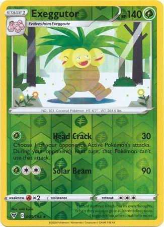 Exeggutor – 005/185 – Rare Reverse Holo