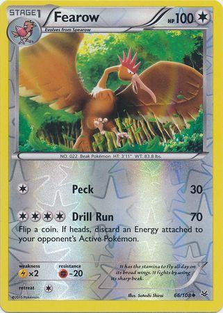 Fearow – 66/108 – Uncommon Reverse Holo