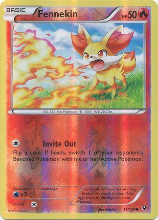 Fennekin – 11/124 – Common Reverse Holo