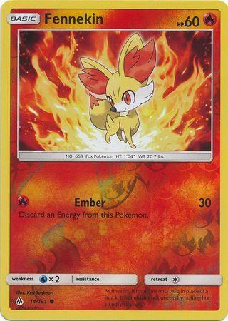 Fennekin – 14/131 – Common Reverse Holo