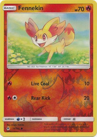 Fennekin – 15/131 – Common Reverse Holo