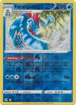 Feraligatr – 057/264 – Holo Rare Reverse Holo