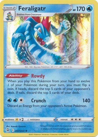 Feraligatr – 057/264 – Holo Rare