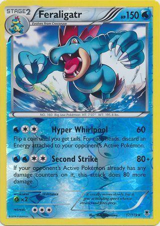 Feraligatr – 17/119 – Holo Rare Reverse Holo