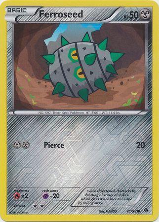 Ferroseed – 71/98 – Common Reverse Holo