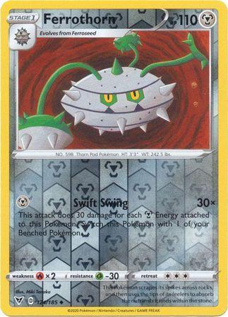 [ESP] Ferrothorn - 124/185 - Uncommon Reverse Holo