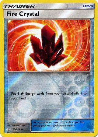 Fire Crystal – 173/214 – Uncommon Reverse Holo