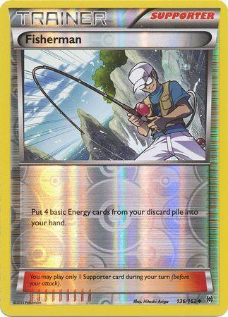 Fisherman – 136/162 – Uncommon Reverse Holo
