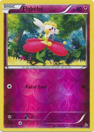 Flabebe – 63/106 – Common Reverse Holo