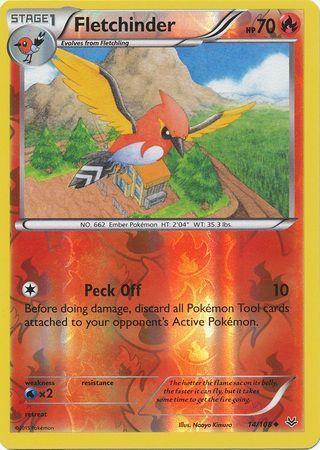 Fletchinder – 14/108 – Uncommon Reverse Holo