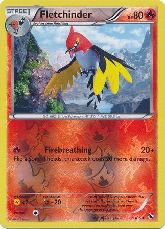 Fletchinder – 17/106 – Uncommon Reverse Holo