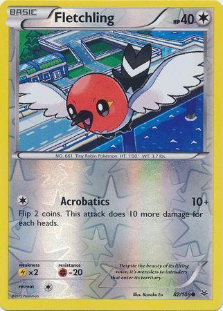 Fletchling – 82/108 – Common Reverse Holo