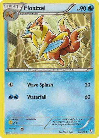 Floatzel - 33/124 - Uncommon