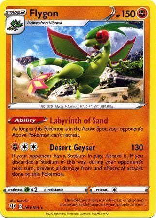 Flygon – 091/189 – Rare