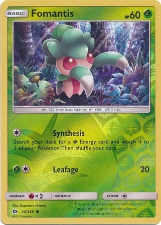 [ESP] Fomantis - 14/149 - Common Reverse Holo