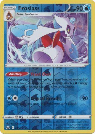 Froslass – 36/198 – Holo Rare Reverse Holo
