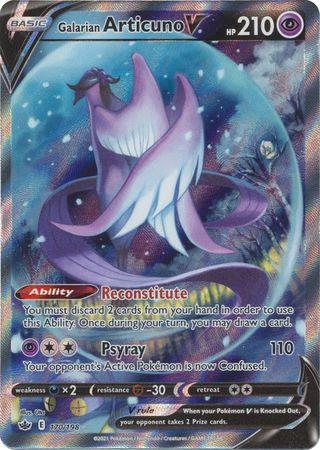 Galarian Articuno V - 170/198 - Full Art Ultra Rare
