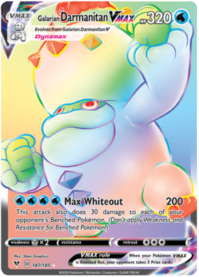 Galarian Darmanitan VMAX – 187/185 – Hyper Rare