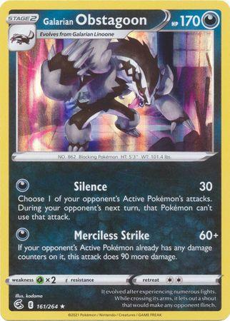 [ESP] Galarian Obstagoon – 161/264 – Holo Rare