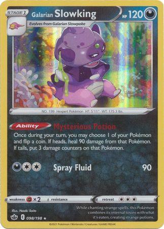 Galarian Slowking – 98/198 – Holo Rare