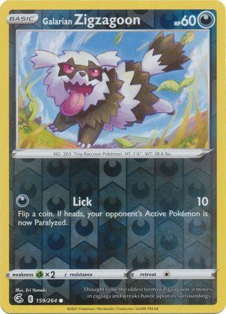 Galarian Zigzagoon - 159/264 - Common Reverse Holo
