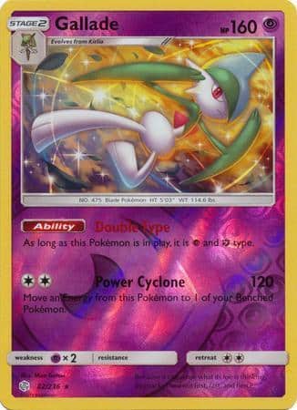 Gallade – 82/236 – Holo Rare Reverse Holo