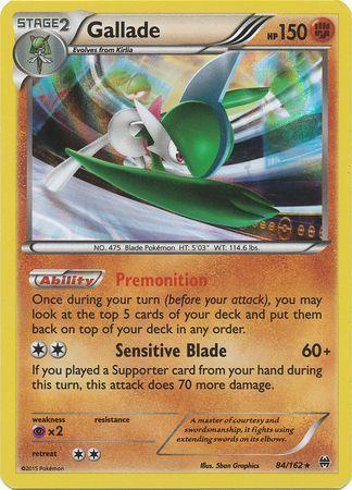 Gallade – 84/162 – Holo Rare