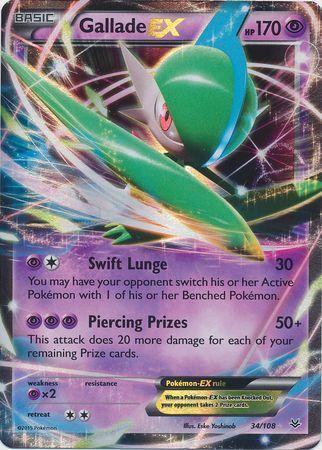 Gallade EX – 34/108 – Ultra Rare