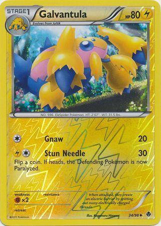 Galvantula – 34/98 – Uncommon Reverse Holo