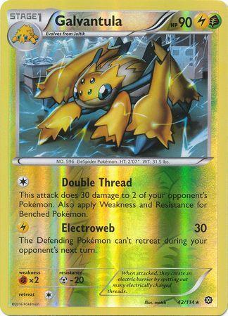 Galvantula – 42/114 – Rare Reverse Holo