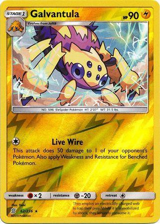 [ESP] Galvantula - 62/236 - Rare Reverse Holo