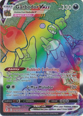 Garbodor VMAX – 216/203 – Hyper Rare